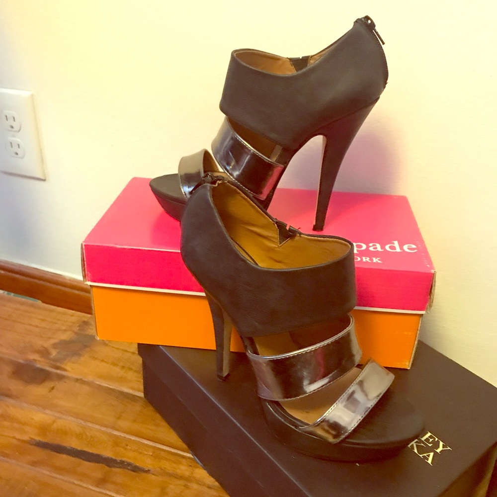 Black heels